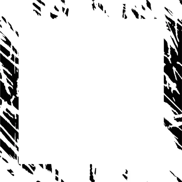 Monochromatyczna Ramka Abstrakcyjne Czarno Białe Tło Ilustracja Wektora — Wektor stockowy