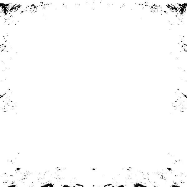 Abstrakt Grunge Ram Med Tomt Utrymme Vektor Illustration — Stock vektor