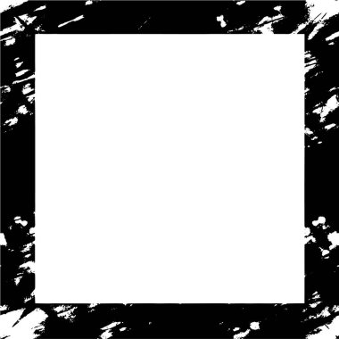 soyut grunge kare çerçeve arkaplanı, vektör illüstrasyonu 