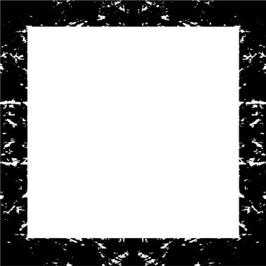 Boş alanı olan soyut grunge çerçeve, vektör illüstrasyonu 