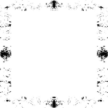 Çatlamış betondan oluşmuş sıkıntılı bir kaplama. 