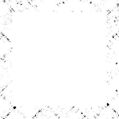 Black and white grunge frame background