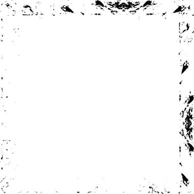 Black and white grunge frame background