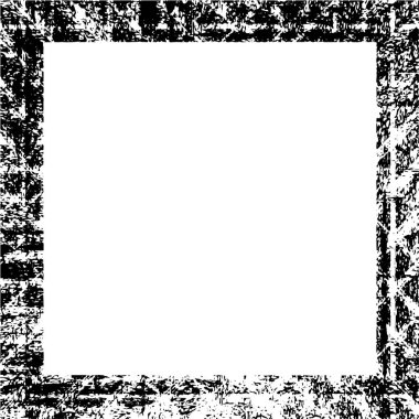 Black and white grunge frame background