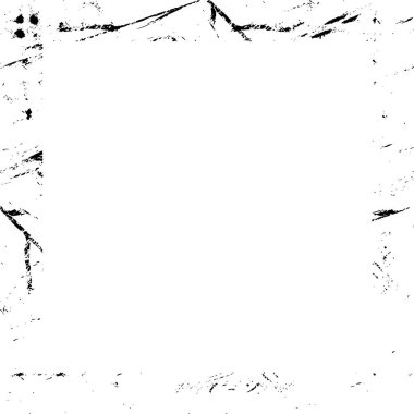 soyut grunge çerçeve, vektör illüstrasyonu