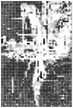 Yarım ton. modern arkaplan vektörü illüstrasyonu