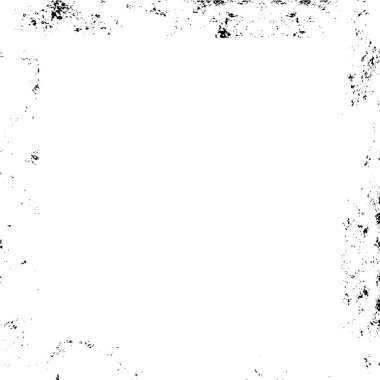 Black and white grunge frame background