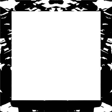  Vektör çizimi. siyah ve beyaz soyut arkaplan, geometrik doku, çerçeve. 