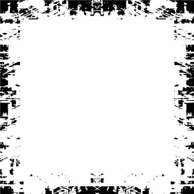 siyah ve beyaz soyut arka plan, geometrik çerçeve. vektör illüstrasyonu.  