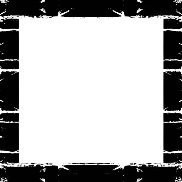 Grunge Frame Sfondo Bianco Illustrazione Vettoriale — Vettoriale Stock