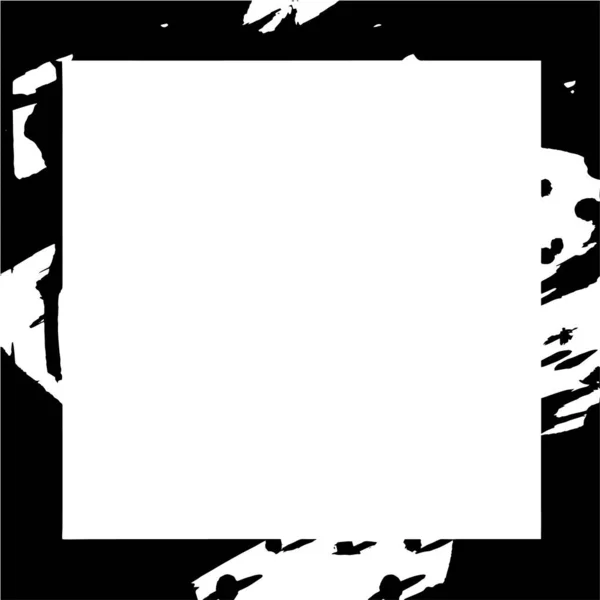 Fond Abstrait Texture Géométrique Cadre Noir Blanc — Image vectorielle
