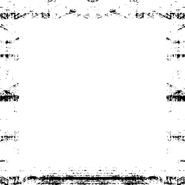 Abstrakter Quadratischer Rahmenhintergrund Grunge Hintergrund Mit Platz Für Text Vektorillustration — Stockvektor