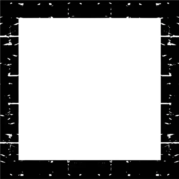 Cadre Grunge Sur Fond Blanc Illustration Vectorielle — Image vectorielle