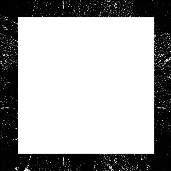 Fond Abstrait Cadre Géométrique Noir Blanc — Image vectorielle