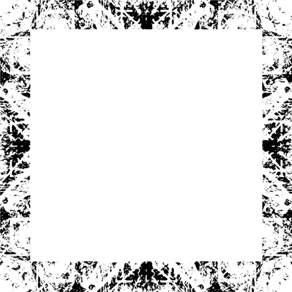 Black and white grunge frame background