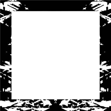 siyah ve beyaz soyut arka plan, geometrik çerçeve. vektör illüstrasyonu.  