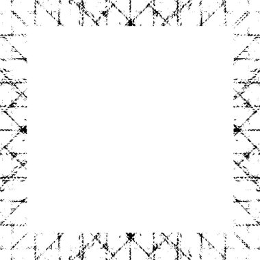 Black and white grunge frame background