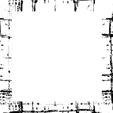 vektör piksel mozaik çerçevesi