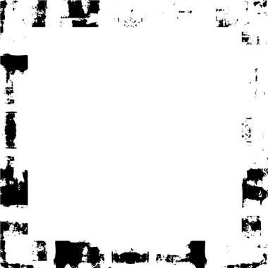 vektör piksel mozaik çerçevesi