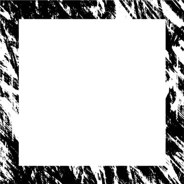 Soyut monokrom çerçeve. vektör illüstrasyonu.