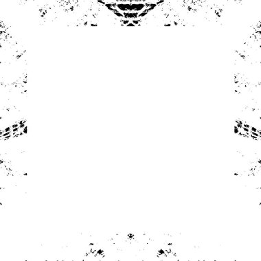 Soyut monokrom çerçeve. vektör illüstrasyonu.