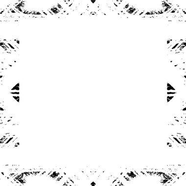 vektör siyah ve beyaz çerçeve