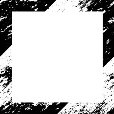 beyaz arkaplanda siyah mozaik çerçeve