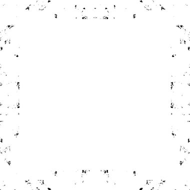 soyut kare çerçeve arkaplanı, metin için alanı olan grunge arkaplanı, vektör illüstrasyonu 