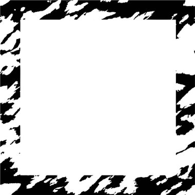 Siyah ve beyaz soyut çerçeve. vektör illüstrasyonu. 