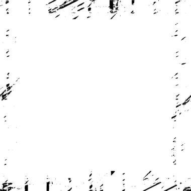 Siyah beyaz desenli sıkıntılı çerçeve 