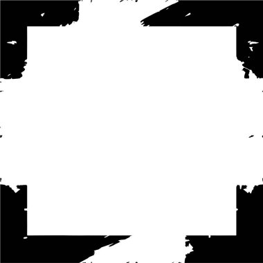 siyah ve beyaz grunge vintage doku retro tarzı, kare çerçeve boş alan