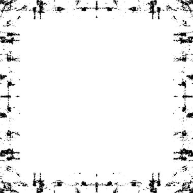 vektör siyah ve beyaz soyut çerçeve