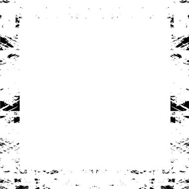 vektör siyah ve beyaz soyut çerçeve