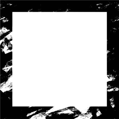 beyaz arkaplanda siyah mozaik çerçeve