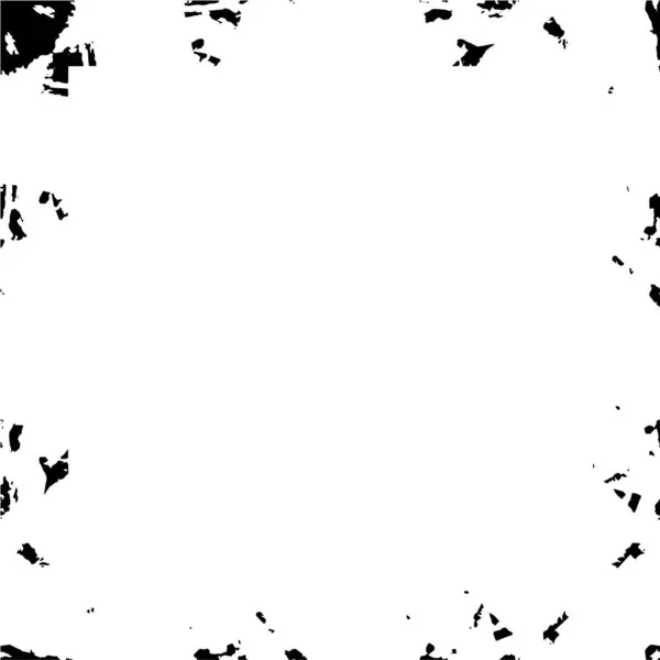 Cadru Abstract Alb Negru Ilustrație Vectorială — Vector de stoc