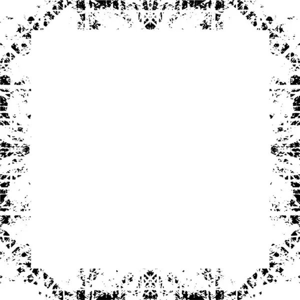 Siyah beyaz desenli sıkıntılı çerçeve 