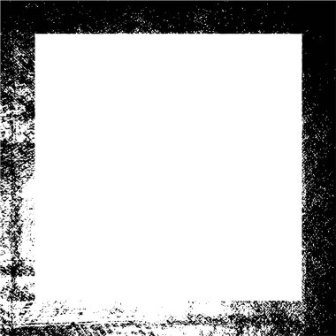 Siyah geometrik şekilli grunge çerçeve