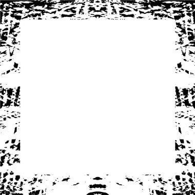 siyah ve beyaz grunge vintage doku retro tarzı, kare çerçeve boş alan