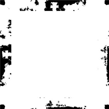 siyah ve beyaz grunge vintage doku retro tarzı, kare çerçeve boş alan