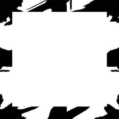 siyah ve beyaz grunge vintage doku retro tarzı, kare çerçeve boş alan