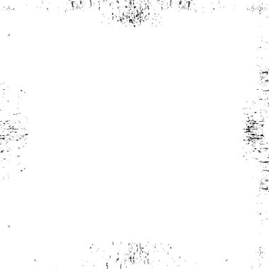 Kartpostallar için grunge kaplamasının beyaz arkaplanındaki çerçeve, paketleme