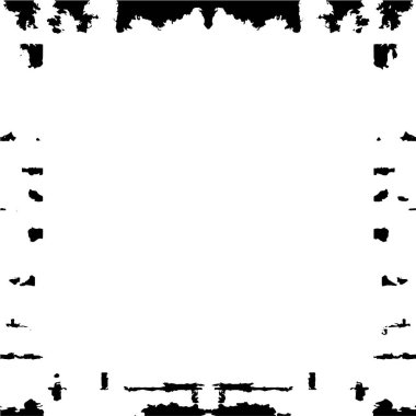 siyah ve beyaz grunge vintage doku retro tarzı, kare çerçeve boş alan