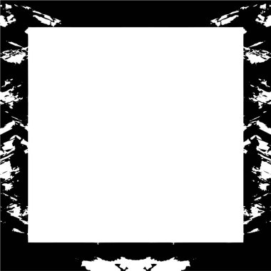 siyah ve beyaz grunge vintage doku retro tarzı, kare çerçeve boş alan