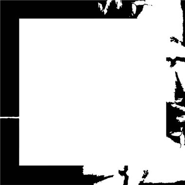 siyah ve beyaz grunge vintage doku retro tarzı, kare çerçeve boş alan