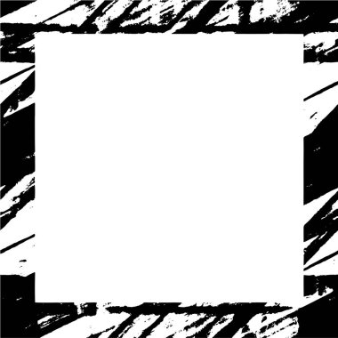 Tek renkli tasarım çerçevesi. vektör illüstrasyonu