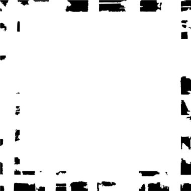 Grunge üst üste biniyor. Soyut siyah ve beyaz vektör arkaplanı.