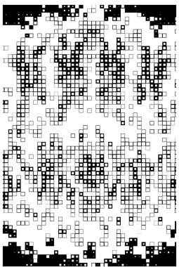 Grunge üst üste biniyor. Soyut siyah ve beyaz vektör arkaplanı.