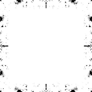 Grunge üst üste biniyor. Soyut siyah ve beyaz vektör arkaplanı.