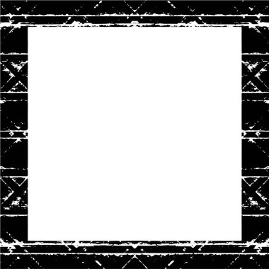 Grunge üst üste biniyor. Soyut siyah ve beyaz vektör arkaplanı.