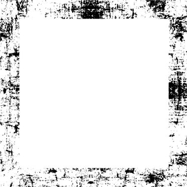 siyah ve beyaz soyut çerçeve, vektör çizimi
